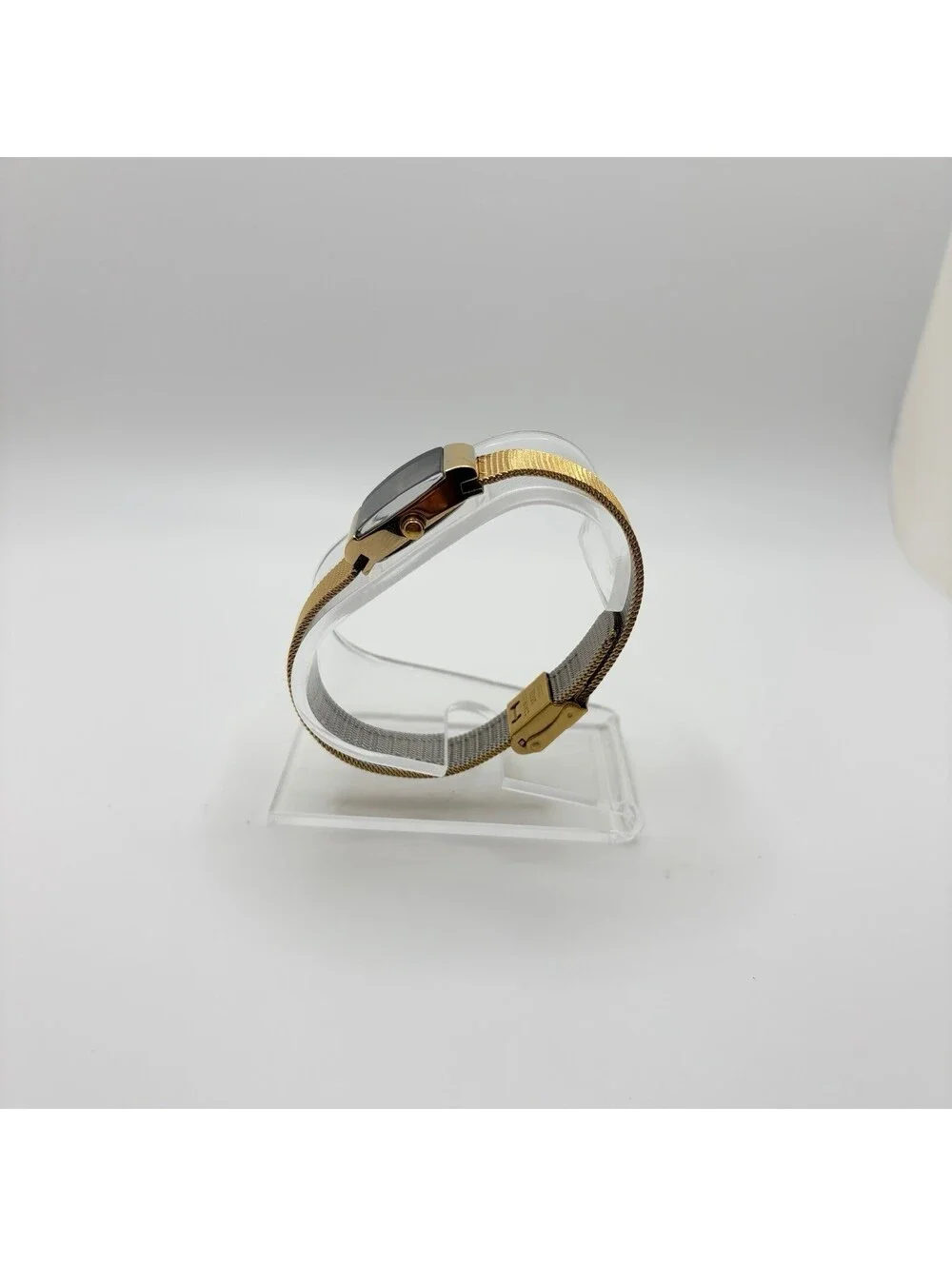 Armitron Women's 75/3532GP Two-Tone Dress Watch Gold & Black New Battery